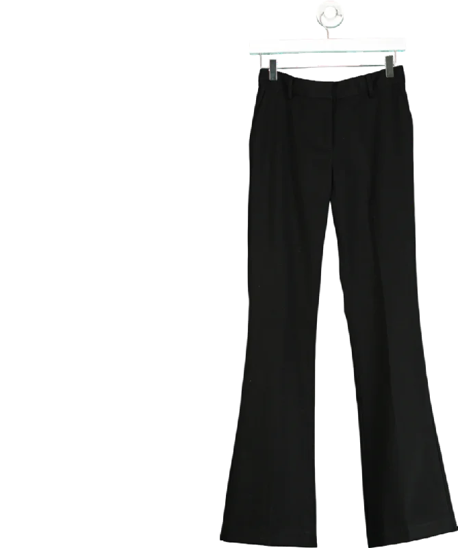 BOA Black Wide Leg Suit Trousers UK S