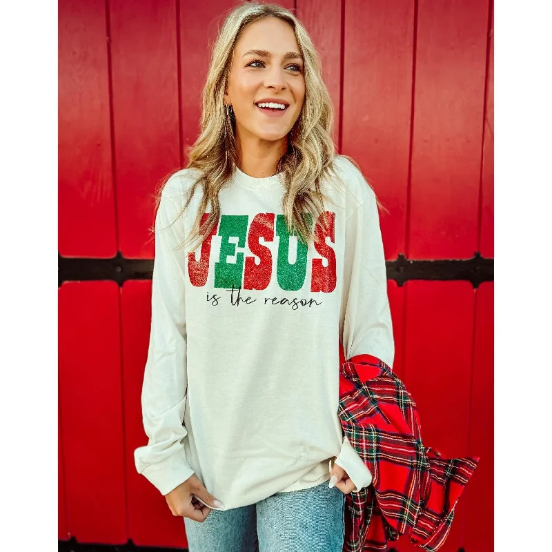 Jesus is the Reason Long Sleeve Tee (S-2XL)