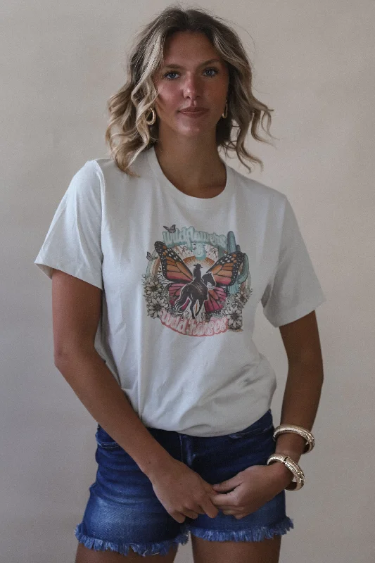 Wildflowers & Wild Horses Tee