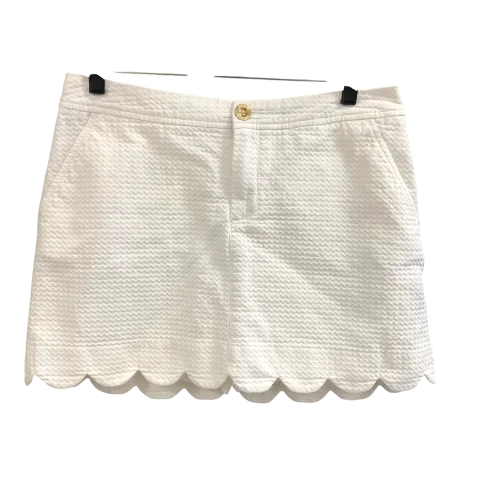 Skort Designer By Lilly Pulitzer In White, Size: 4