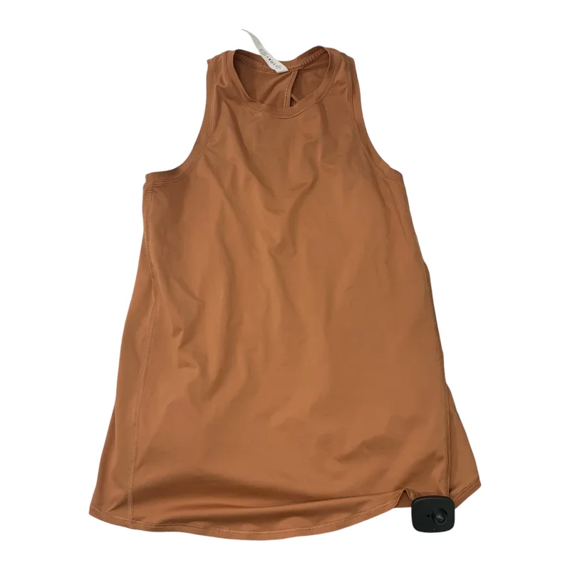 Athletic Tank Top By Lululemon In Orange, Size: S