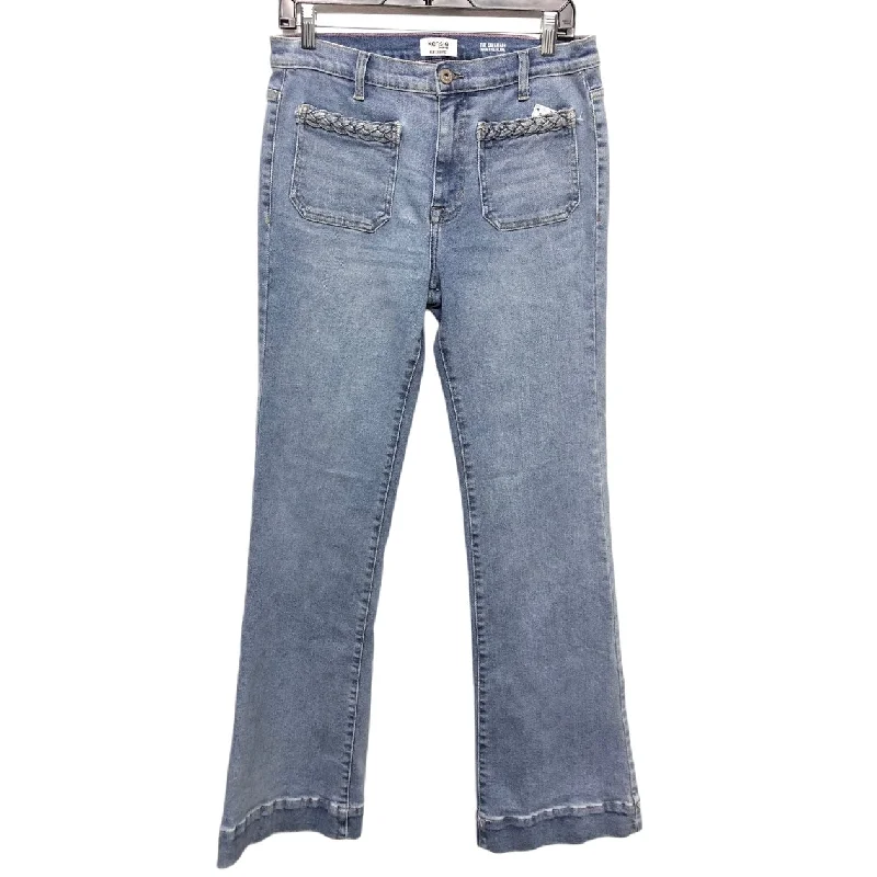 Jeans Flared By Kensie In Blue Denim, Size: 8