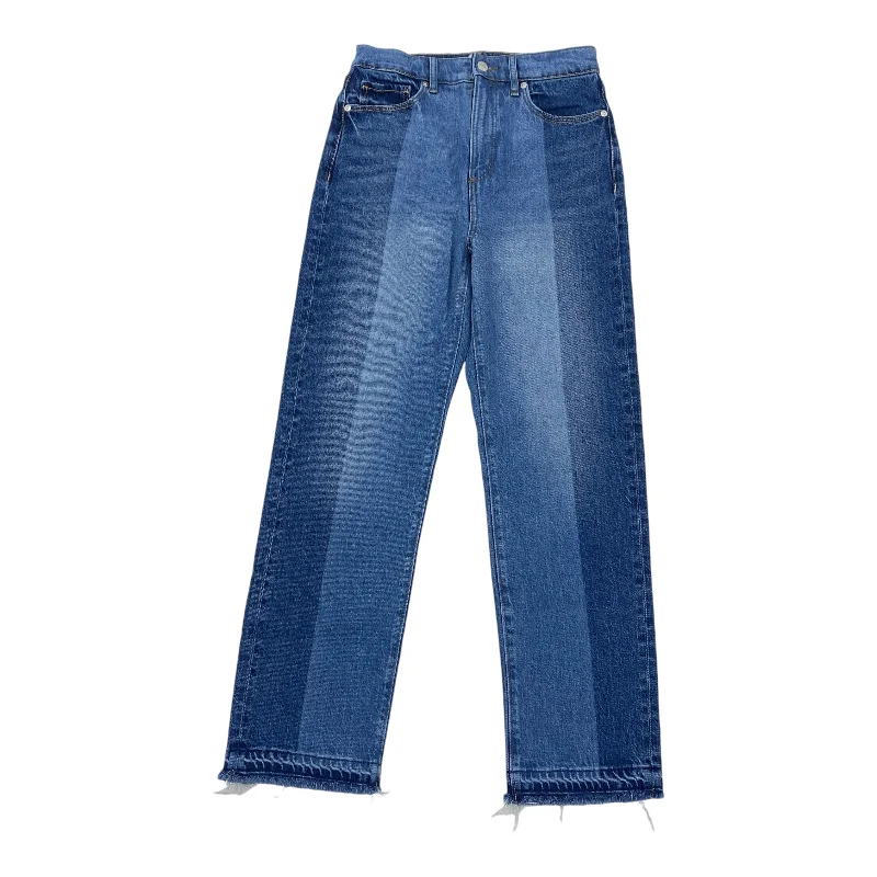 Jeans Straight By Loft In Blue Denim, Size:2