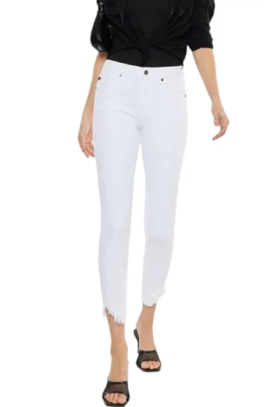 Spring Is In The Air Denim Jeans In White