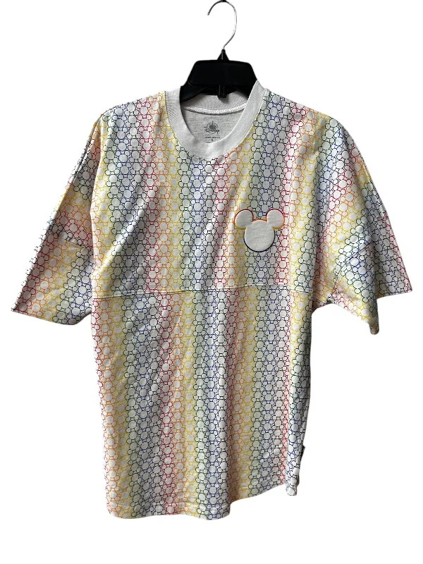 Top Short Sleeve By Walt Disney In Multi-colored, Size: S