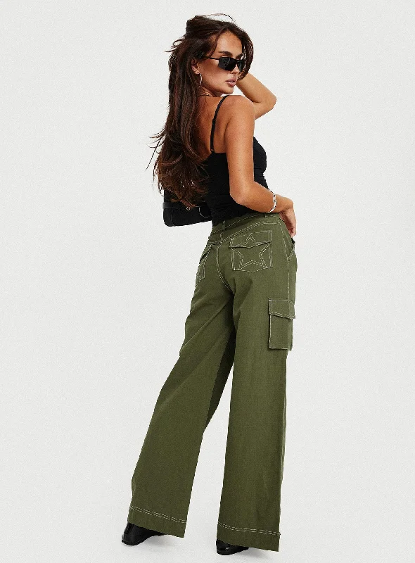 All Stars Cargo Pants Green