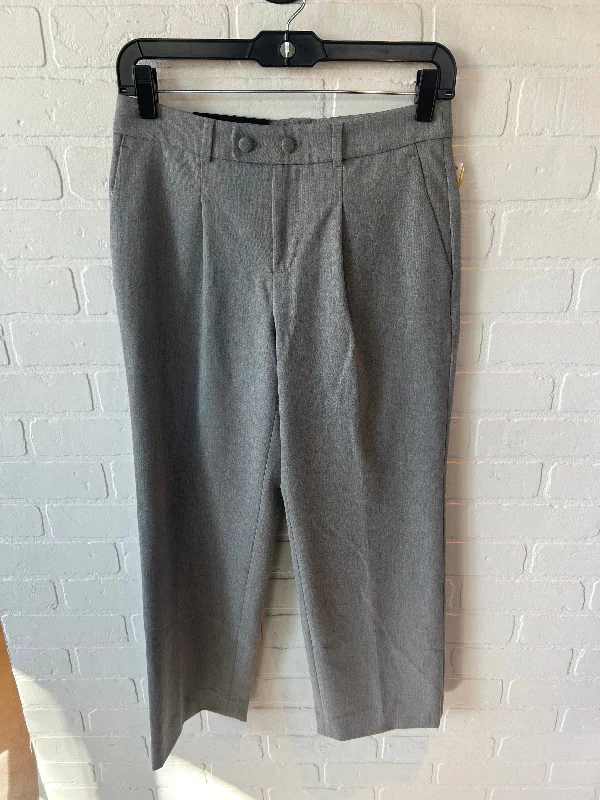 Pants Wide Leg By Banana Republic In Grey, Size: 0