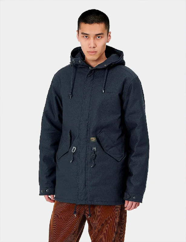 Carhartt-WIP Clash Parka - Dark Navy Blue