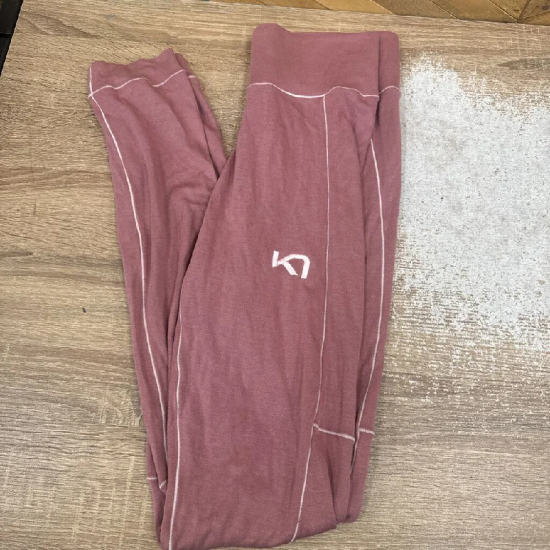 KARI TRAA - Women's Baselayer Bottoms - MSRP comp $95: Light Pink-women-SM