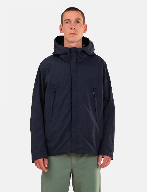 Norse Projects Ursand Packable Jacket - Dark Navy Blue