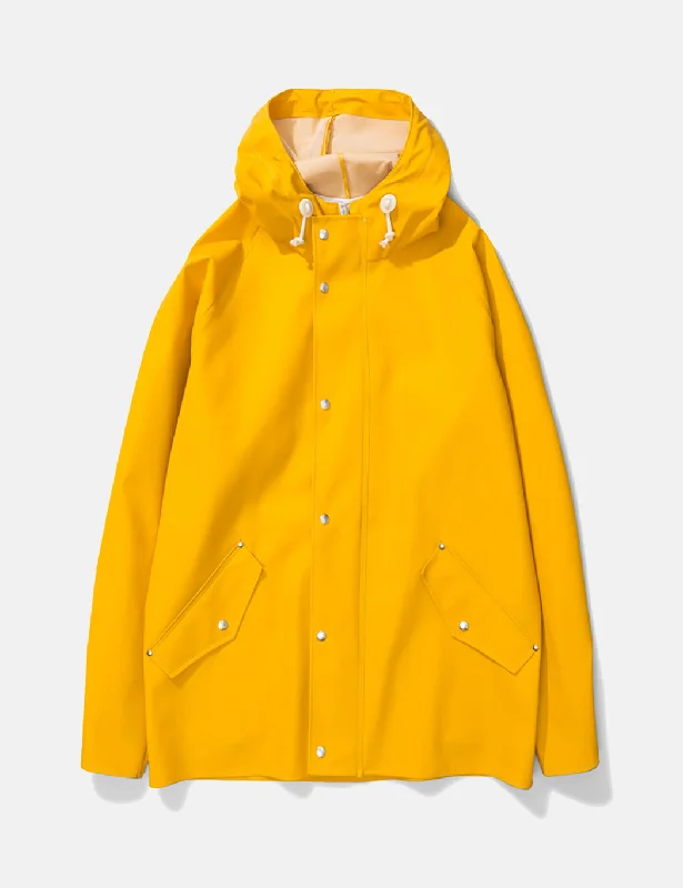 Norse Projects x Elka Anker Rain Jacket - Mustard Yellow