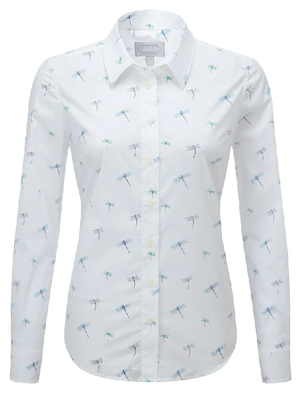 Norfolk Shirt - Dragonfly Print