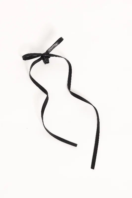 Kayla Hair Clip - Black