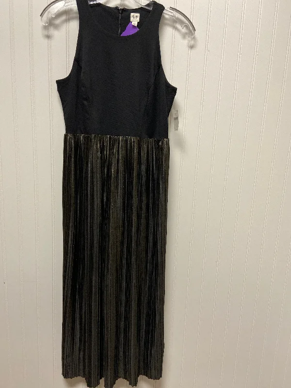 Black Dress Party Midi Gap, Size S