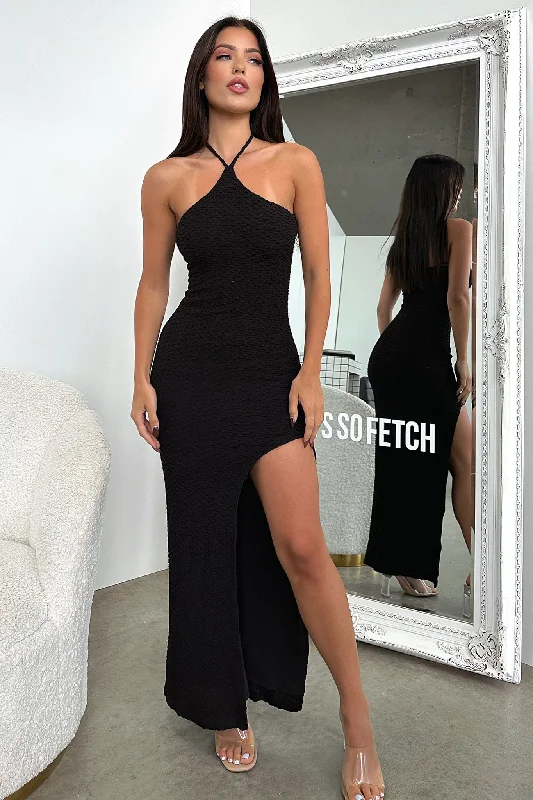 Jayda Maxi Dress - Black