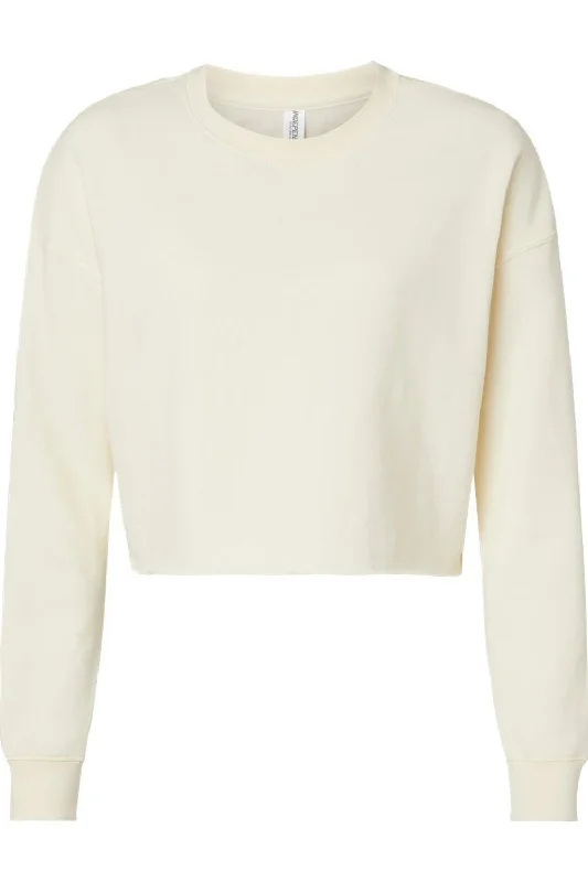 Independent Trading Co. Women´s Lightweight Cropped Crew Pullover