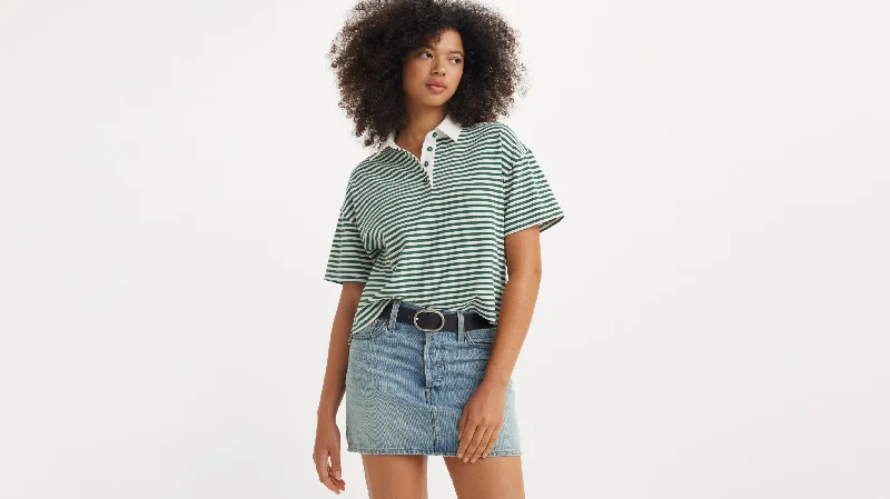 Levi's® Women's Coco Short-Sleeve Rugby Shirt