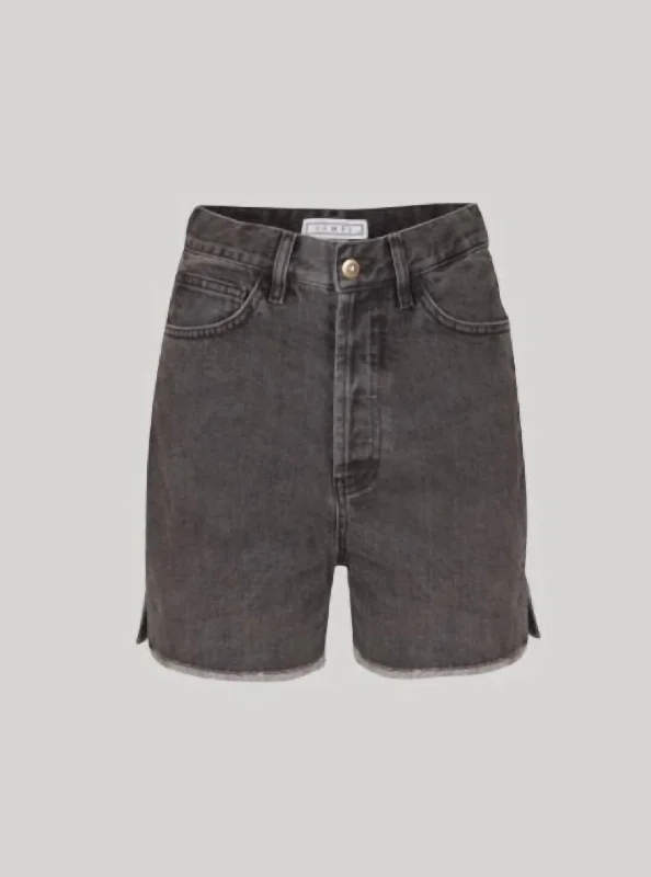 Rachel Shorts In Charcoal