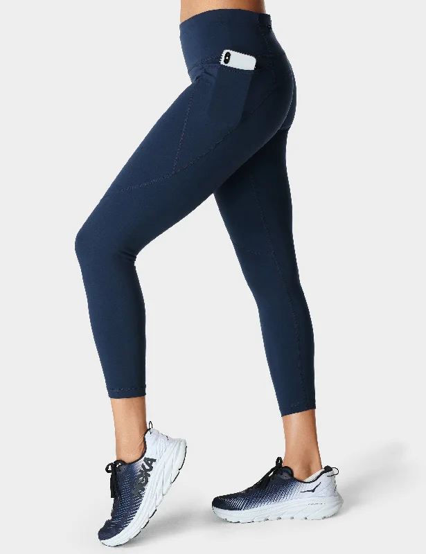 Power 7/8 Gym Leggings - Navy Blue